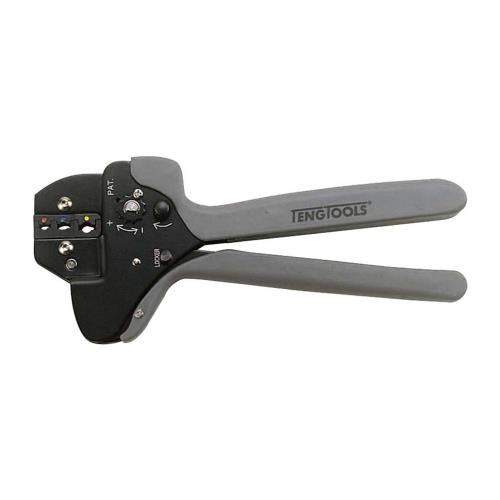 Teng 9in H/Duty Ratchet Crimping Plier