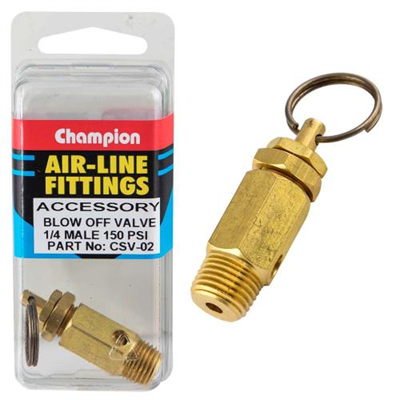 Champion Blow Off Valve 150 Psi 1/4in M