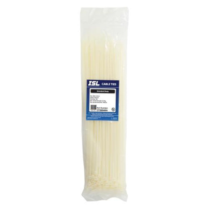 ISL 380 x 4.8mm Nylon Cable Tie - Nat. - 100pk