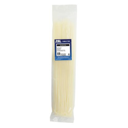 ISL 430 x 4.8mm Nylon Cable Tie - Nat. - 100pk