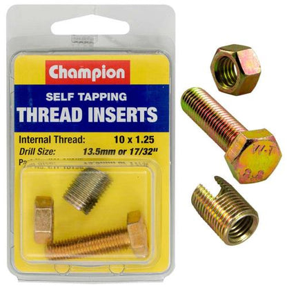 Champion S/Tapp. Thread Insert - M10 x 1.25mm -1pk
