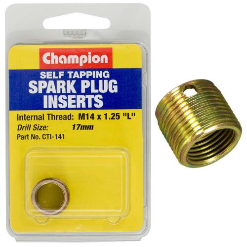 Champion S/Tapp. Thread Insert - M14 x 1.25mm Long -1pk