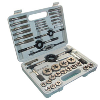 Groz 41 Piece Sae Tap & Die Set**