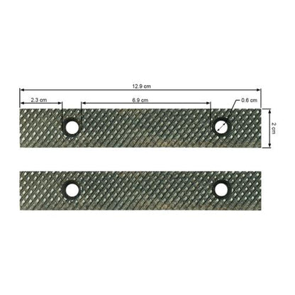 Groz  Spare Jaws - GZ35402 5in / 125mm Vice (Pair)