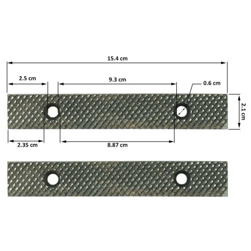 Groz  Spare Jaws - GZ35403/GZ35473 6in/150mm Vice (Pair)