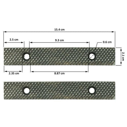 Groz  Spare Jaws - GZ35403/GZ35473 6in/150mm Vice (Pair)