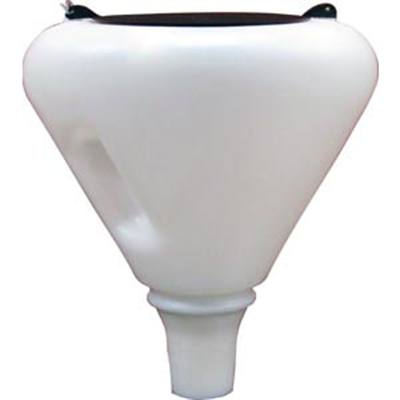 Groz Spill Proof Funnel 1.7L (205mm) C/W Wire Mesh
