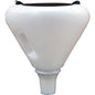 Groz Spill Proof Funnel 1.7L (205mm) C/W Wire Mesh