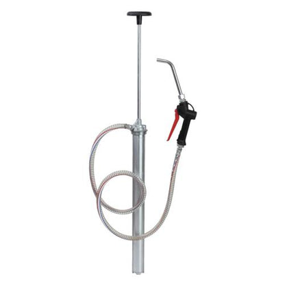Groz 60L Drum Spring Loaded Oil Pump W/Gun