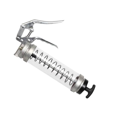 Groz Clear Pistol Grip Grease Gun 450gm / 5000PSI