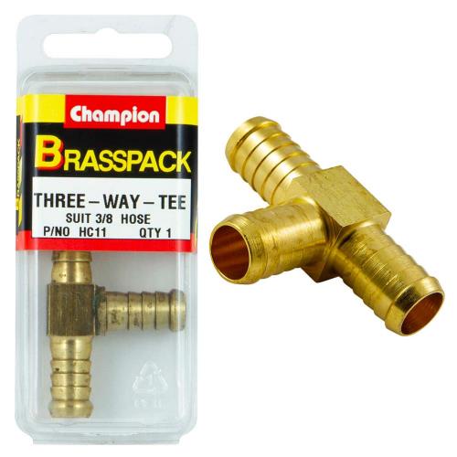 Champion Brass 3/8in 'T' Joiner