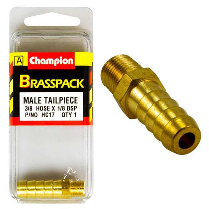 Champion Brass 3/8in x 1/8in Male Hose Barb