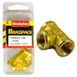 Champion Brass 1/4in Female 'T' Joiner