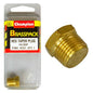Champion Brass 1/4in BSP Hex Taper Plug
