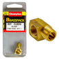 Champion Brass 1/8in BSP F/M Elbow