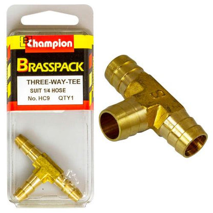 Champion Brass 1/4in 'T' Joiner