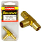 Champion Brass 1/4in 'T' Joiner