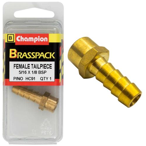 Champion Brass 5/16in x 1/8in Female Tailpiece
