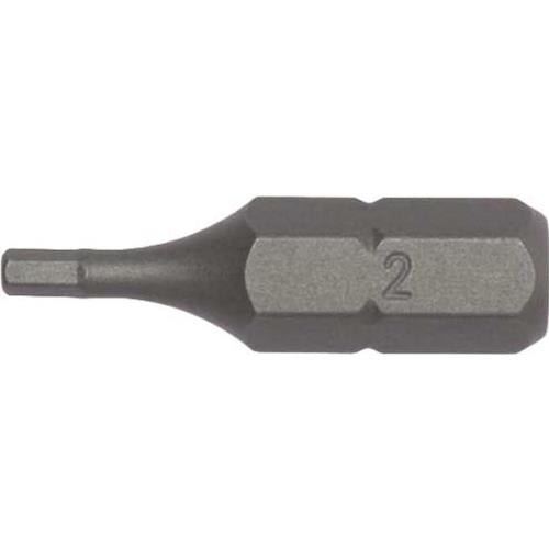 Teng 3Pc 1/4in Hex 8mm Hex Bit x 25mm (L)