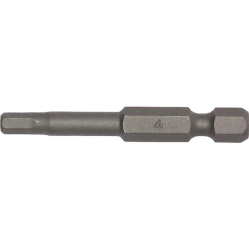 Teng 3pc 1/4in Hex 4mm Hex Bit x 50mm (L)