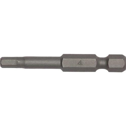 Teng 3Pc 1/4in Hex 6mm Hex Bit x 50mm (L)