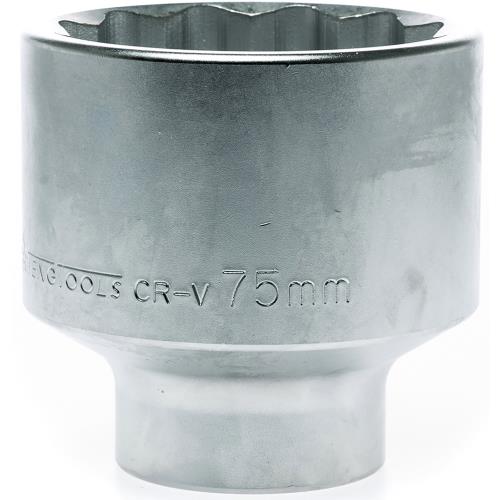Teng 1in Dr. Socket 75mm 12Pnt