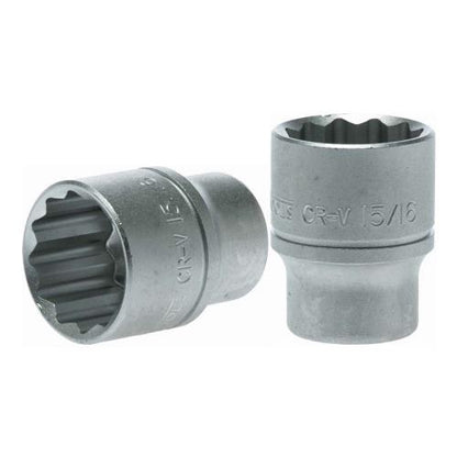 Teng 1/2in Dr. Socket 15/16in 12Pnt