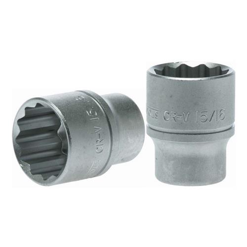 Teng 1/2in Dr. Socket 15/16in 12Pnt
