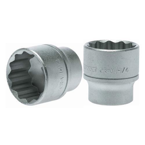 Teng 1/2in Dr. Socket 1-1/4in 12Pnt