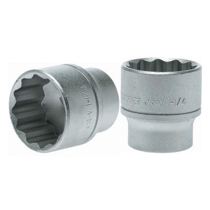 Teng 1/2in Dr. Socket 1-1/4in 12Pnt