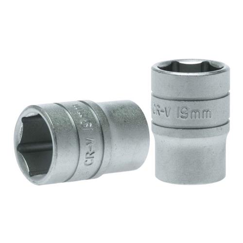Teng 1/2in Dr. Socket 19mm 6Pnt