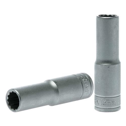 Teng 1/2in Dr. Deep Socket 13mm 12Pnt