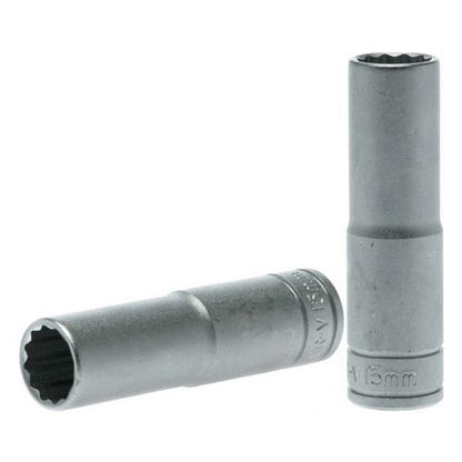 Teng 1/2in Dr. Deep Socket 15mm 12Pnt