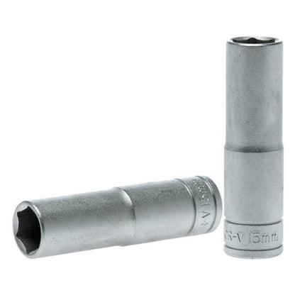 Teng 1/2in Dr. Deep Socket 15mm 6Pnt