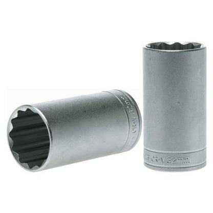 Teng 1/2in Dr. Deep Socket 32mm 12Pnt