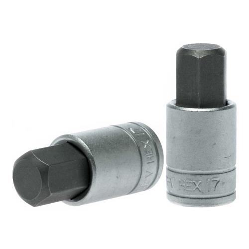 Teng 1/2in Dr. Bit Socket Hex 17mm