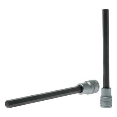 Teng 1/2in Dr. Bit Socket Hex 10mm x 175mm (L)
