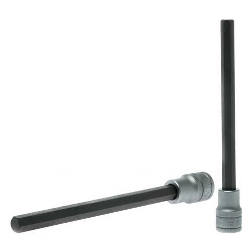 Teng 1/2in Dr. Bit Socket Hex 10mm x 175mm (L)