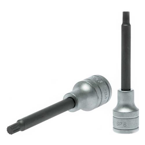 Teng 1/2in Dr. SPL Bit Socket 100mm (L) - #06