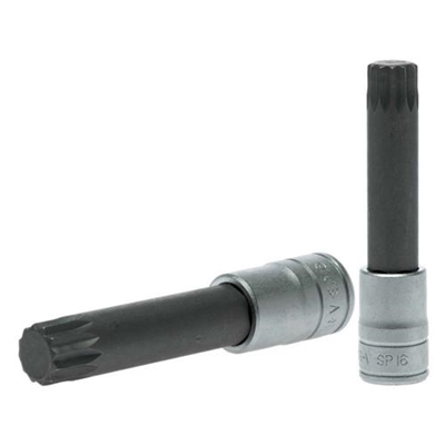 Teng 1/2in Dr. SPL Bit Socket 100mm (L) - #16