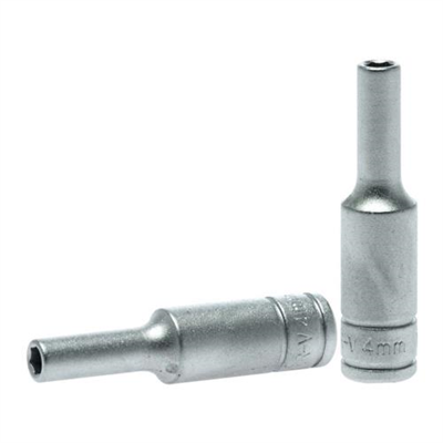 Teng 1/4in Dr. Deep Socket 4mm