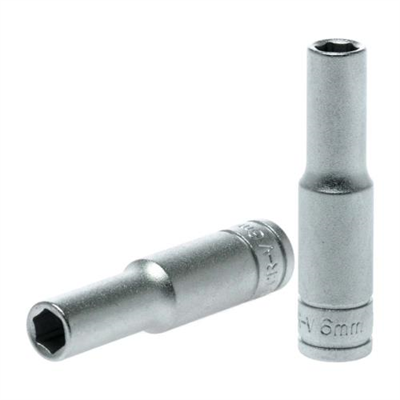 Teng 1/4in Dr. Deep Socket 6mm