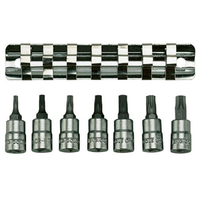 Teng 7pc 1/4in Dr. TX Bit Socket Set 10-40