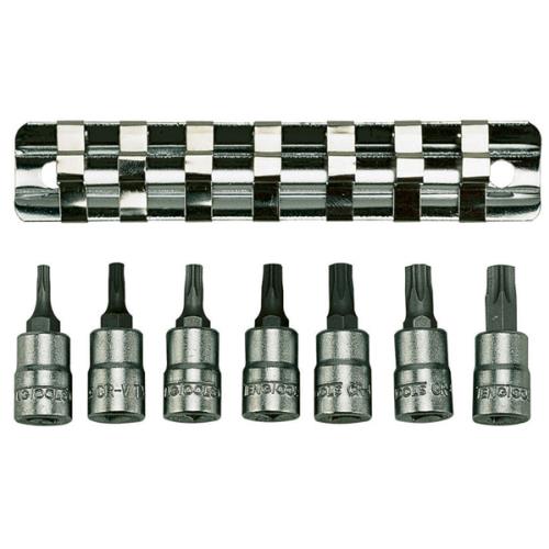 Teng 7pc 1/4in Dr. TX Bit Socket Set 10-40