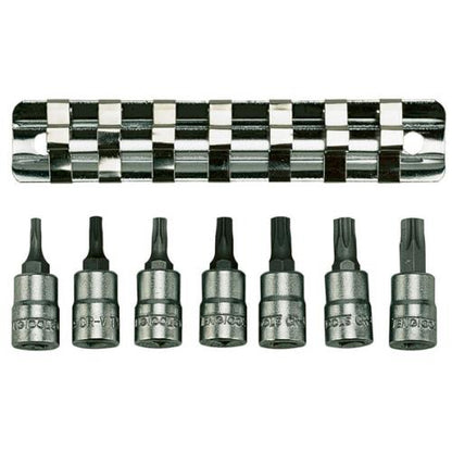 Teng 7pc 1/4in Dr. TX Bit Socket Set 10-40