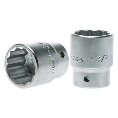 Teng 3/4in Dr. Socket 1-3/8in 12Pnt