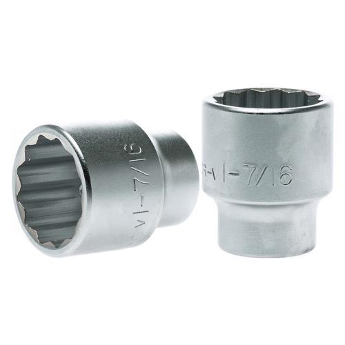 Teng 3/4in Dr. Socket 1-7/16in 12Pnt