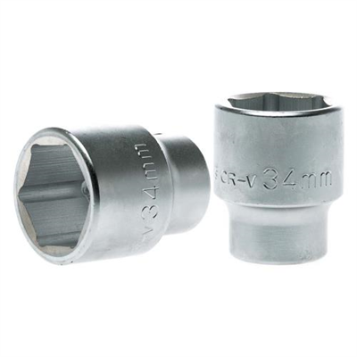 Teng 3/4in Dr. Socket 34mm 6Pnt