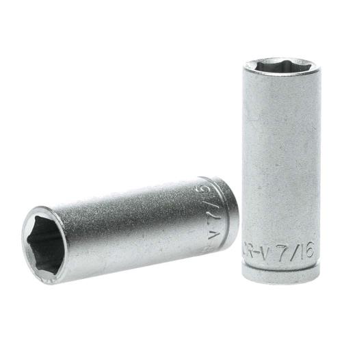 Teng 3/8in Dr. Deep Socket 7/16in