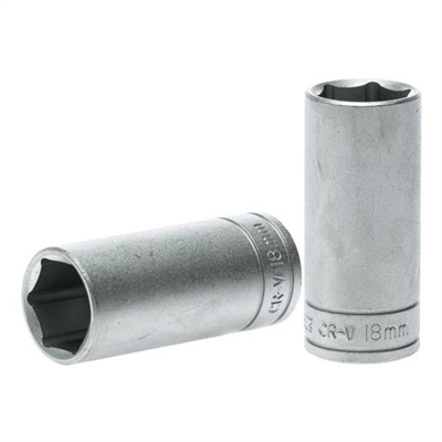 Teng 3/8in Dr. Deep Socket 18mm